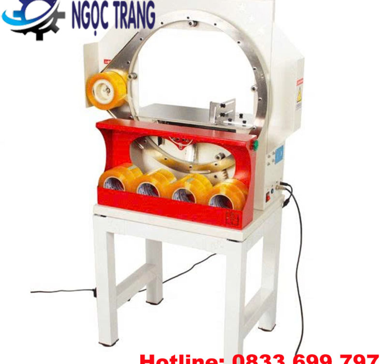 Máy quấn băng keo tự động - Máy dán băng keo thùng carton