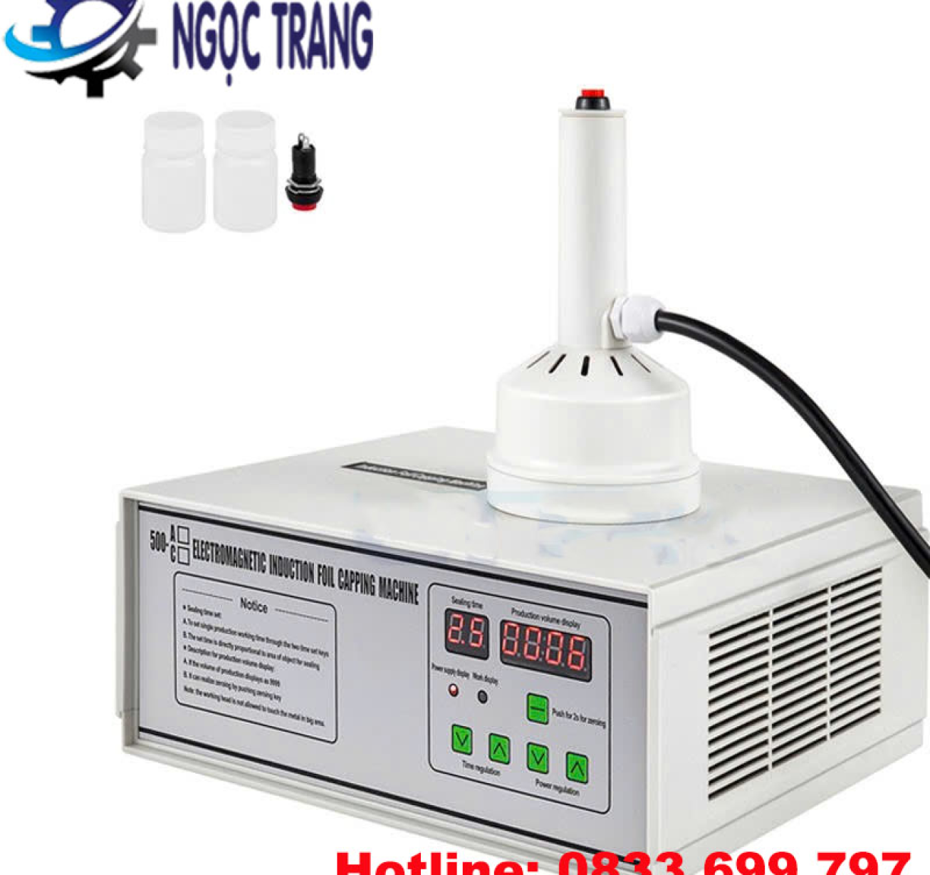 Máy seal cầm tay - Máy seal màng nhôm cầm tay nhỏ gọn, tiện lợi