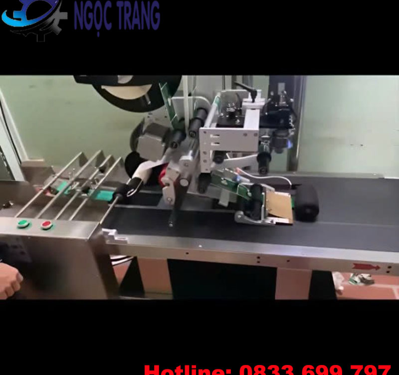 Máy dán nhãn mặt phẳng tự động - Máy dán nhãn hộp giấy