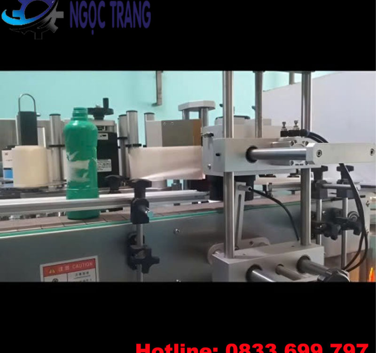 Máy dán nhãn chai tròn - Máy dán nhãn chai nhựa, thủy tinh