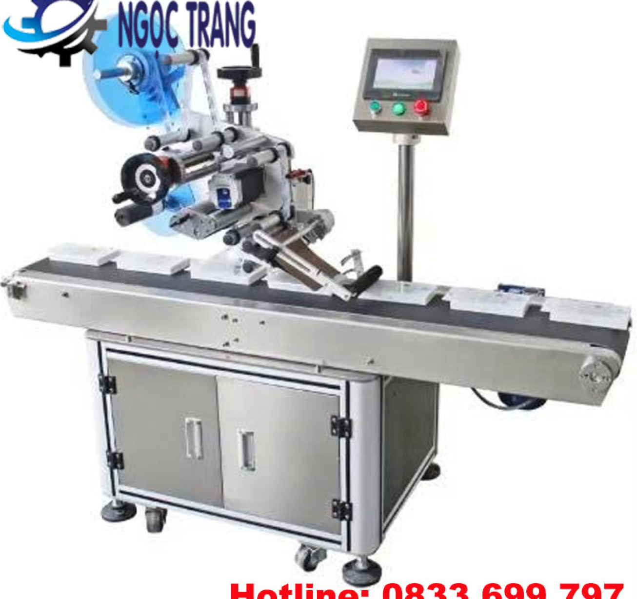 Máy dán nhãn mặt phẳng - Máy dán nhãn mặt nạ, hộp giấy tự động