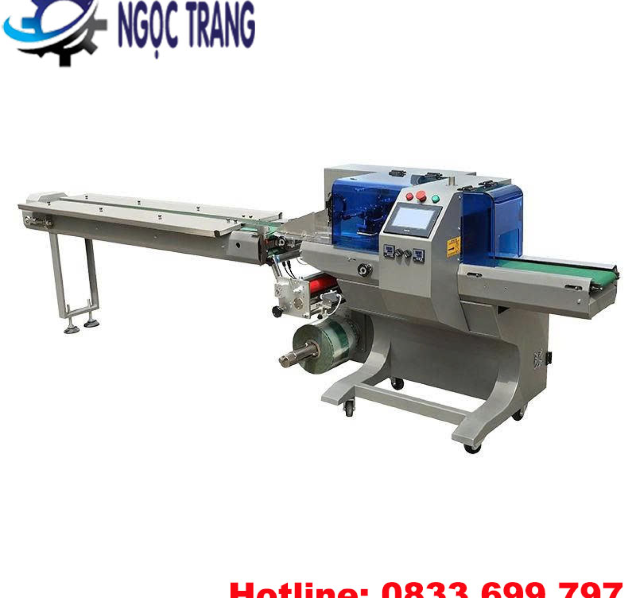 Máy đóng gói nằm ngang - Máy đóng gói bánh kẹo tự động