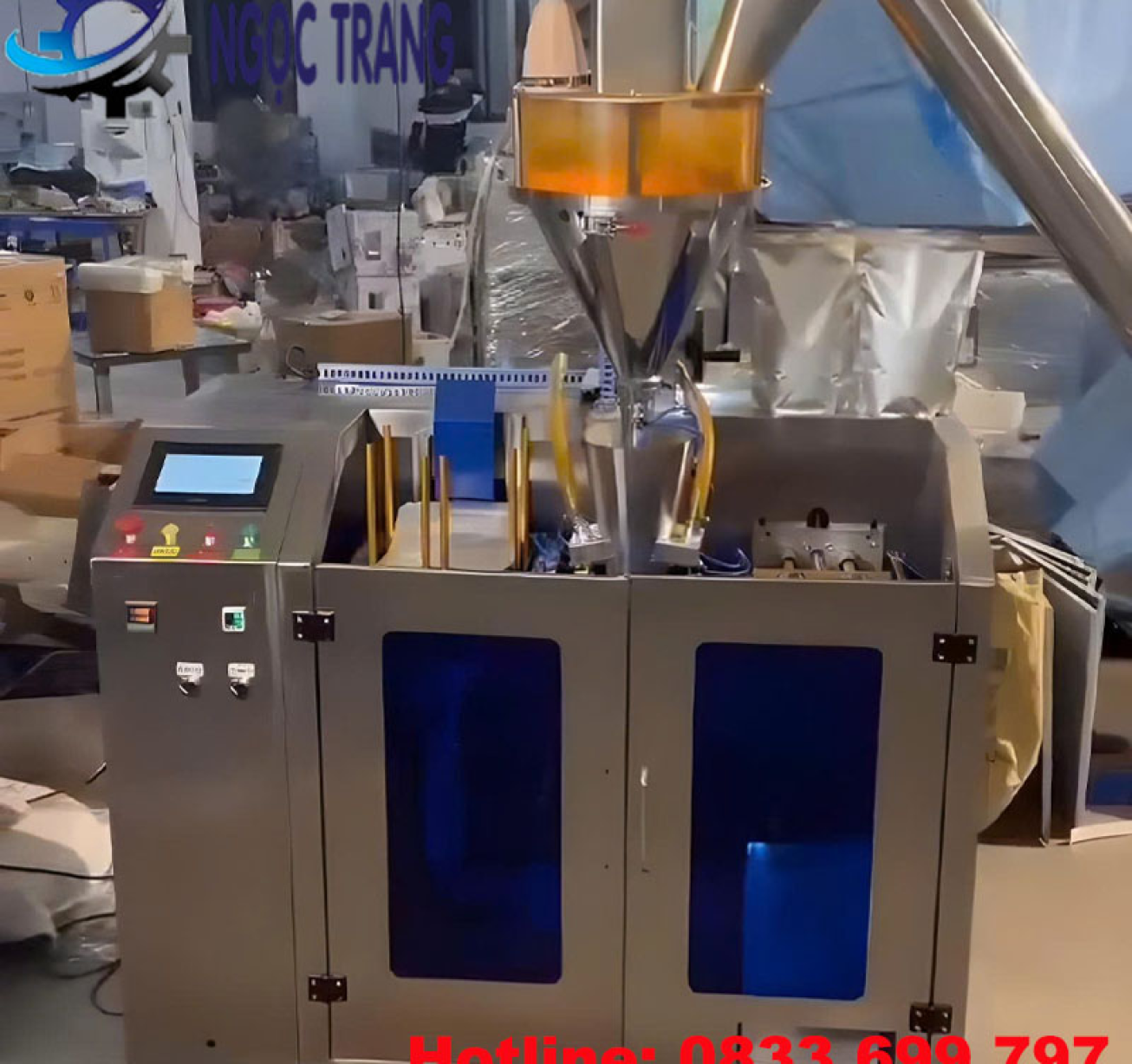 Máy đóng gói dạng bột tự động - Máy đóng gói tốc độ cao