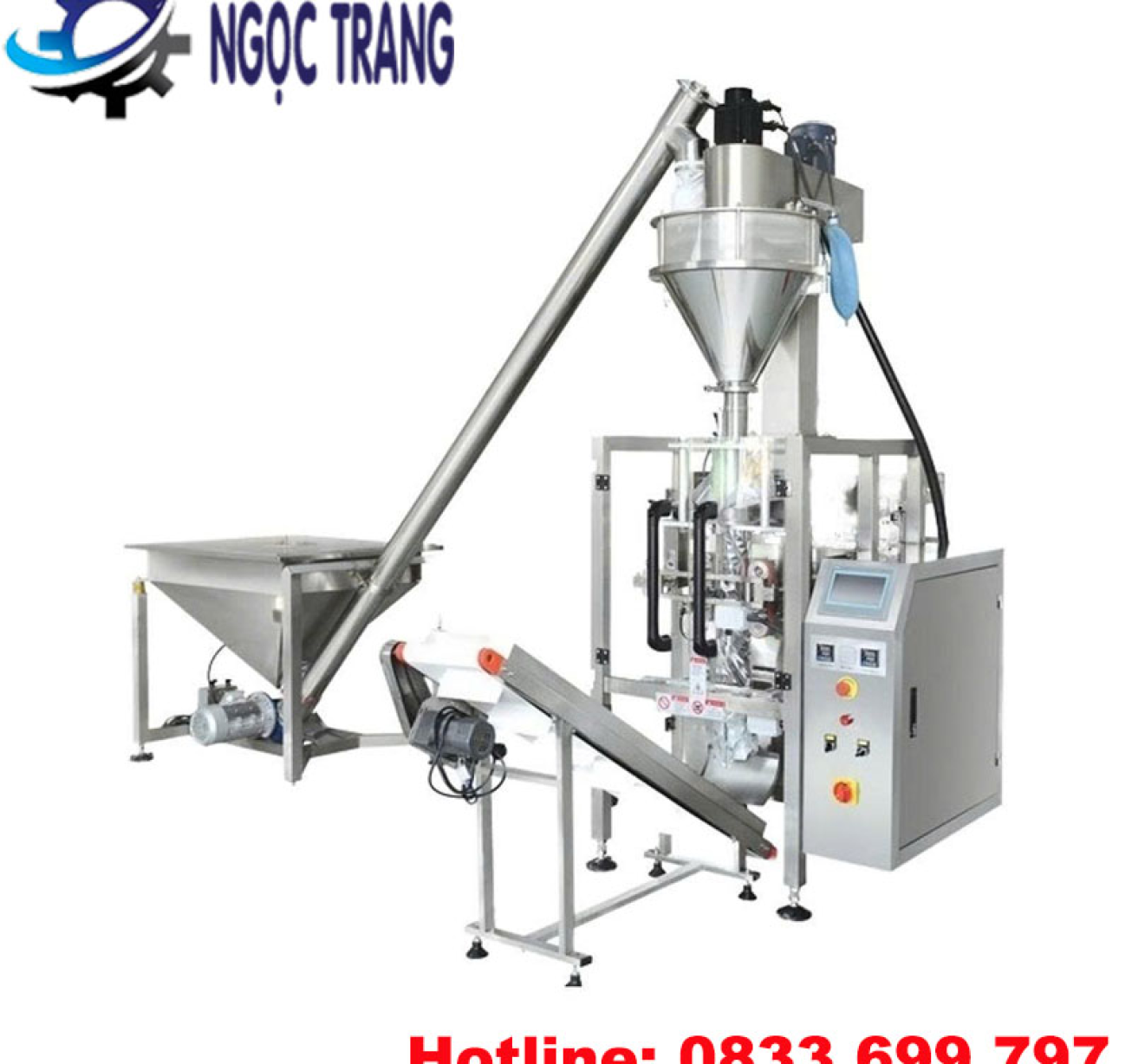 Máy đóng gói bột trục vít - Máy đóng gói định lượng chính xác