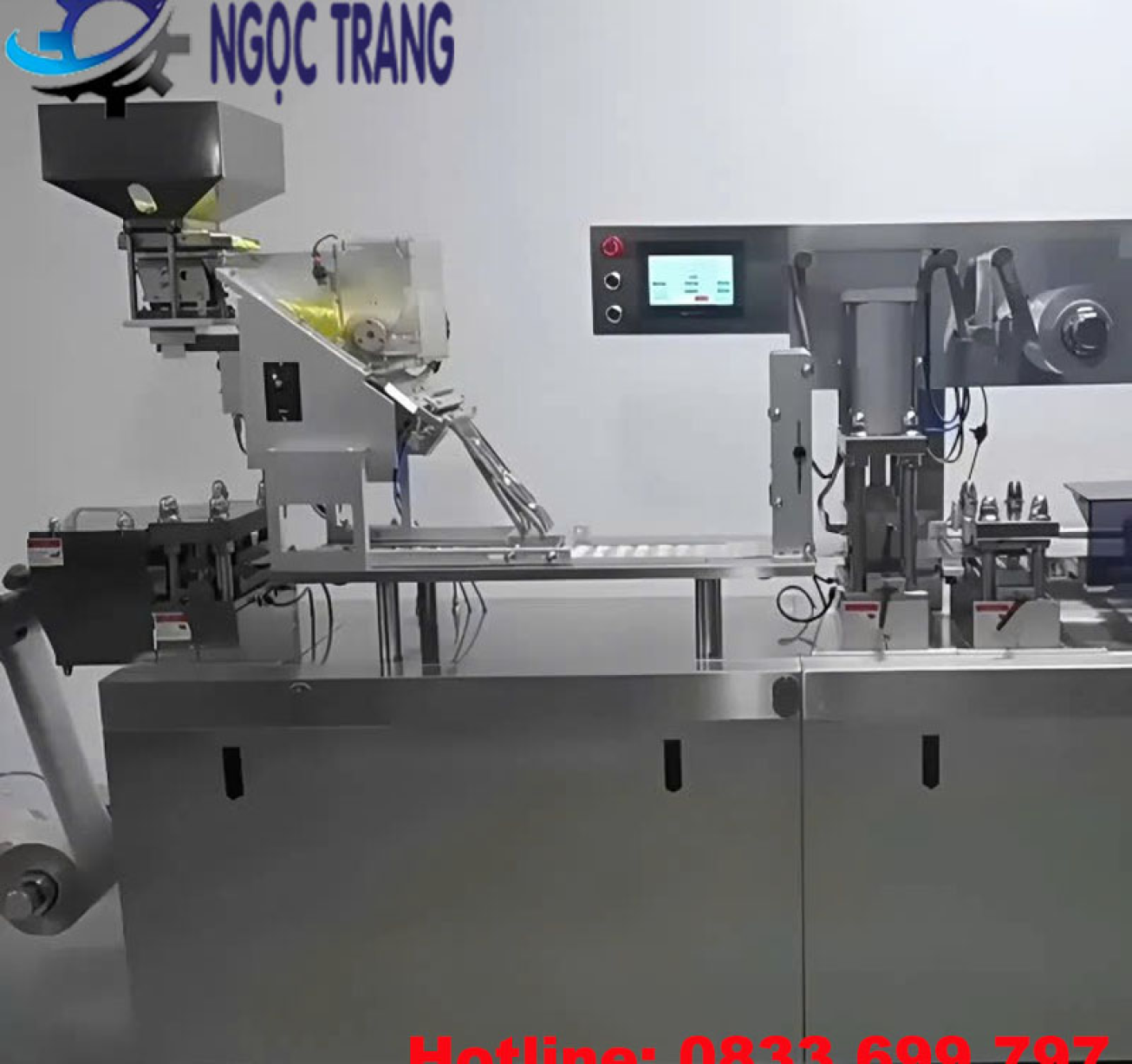Máy đóng gói dạng vỉ - Máy đóng gói vỉ thuốc tự động