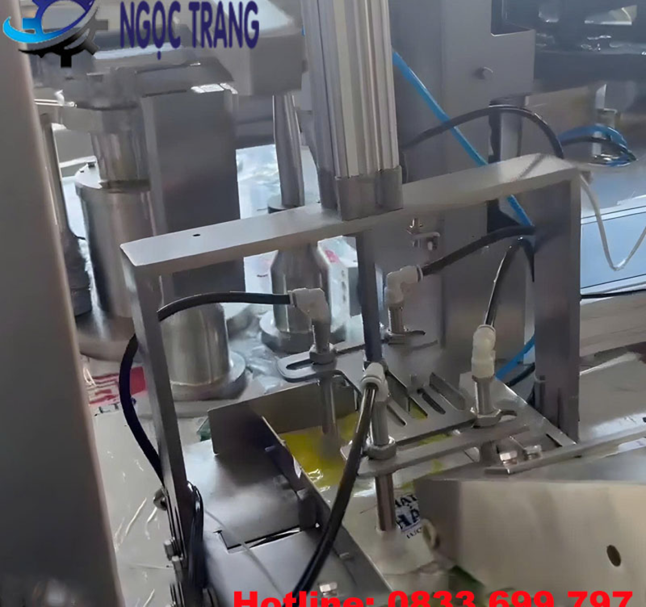 Máy đóng gói túi rời - Máy chiết rót dung dịch đóng vào túi
