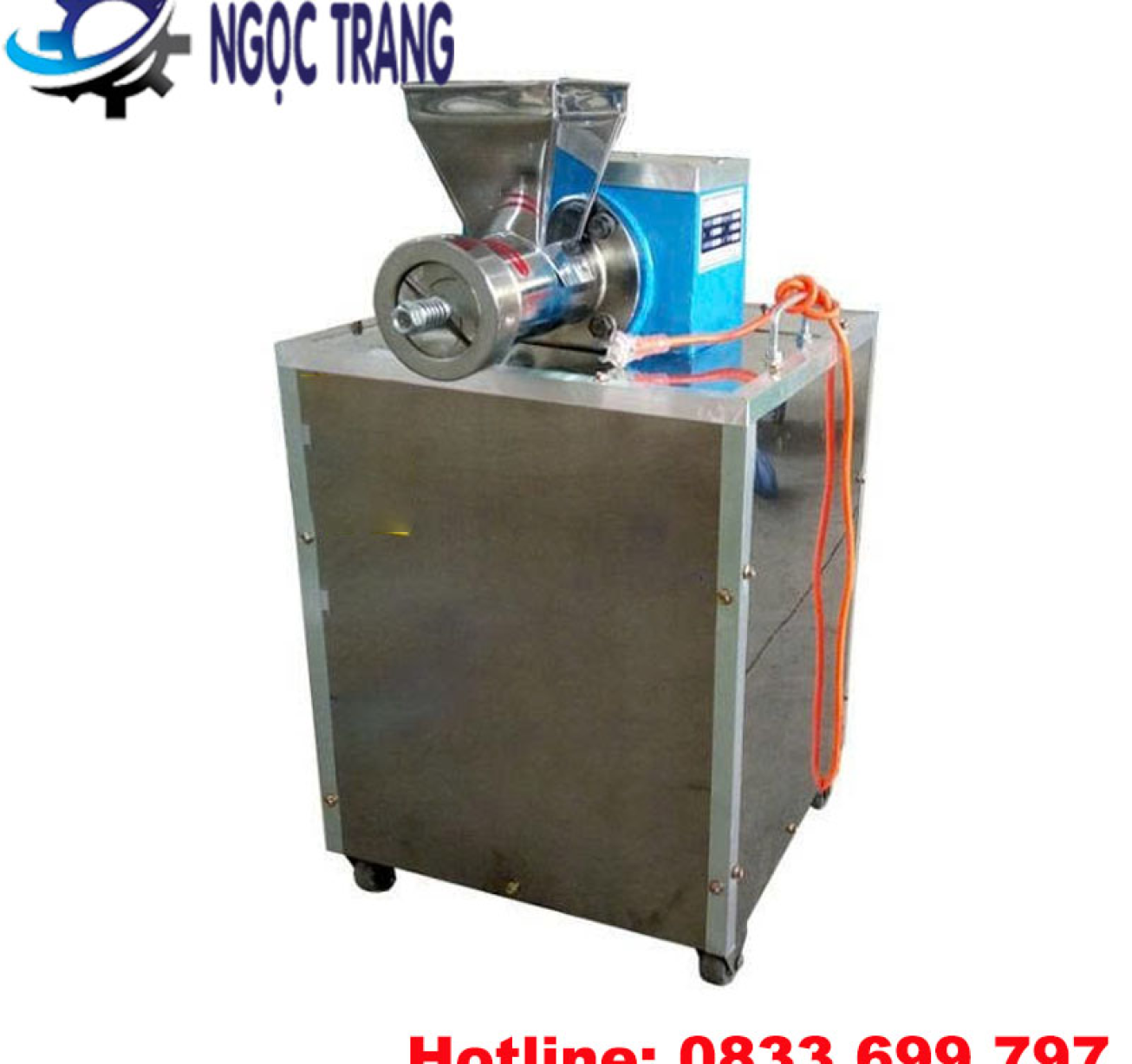 Máy làm nui ống - Máy đùn nui, đùn mì sợi công nghiệp