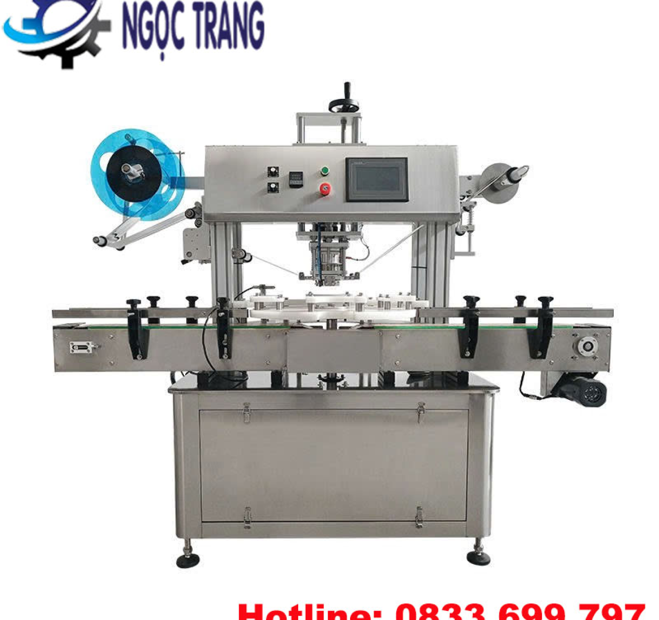 Máy seal màng nhôm tự động - Máy hàn seal nhôm công nghệ 4.0