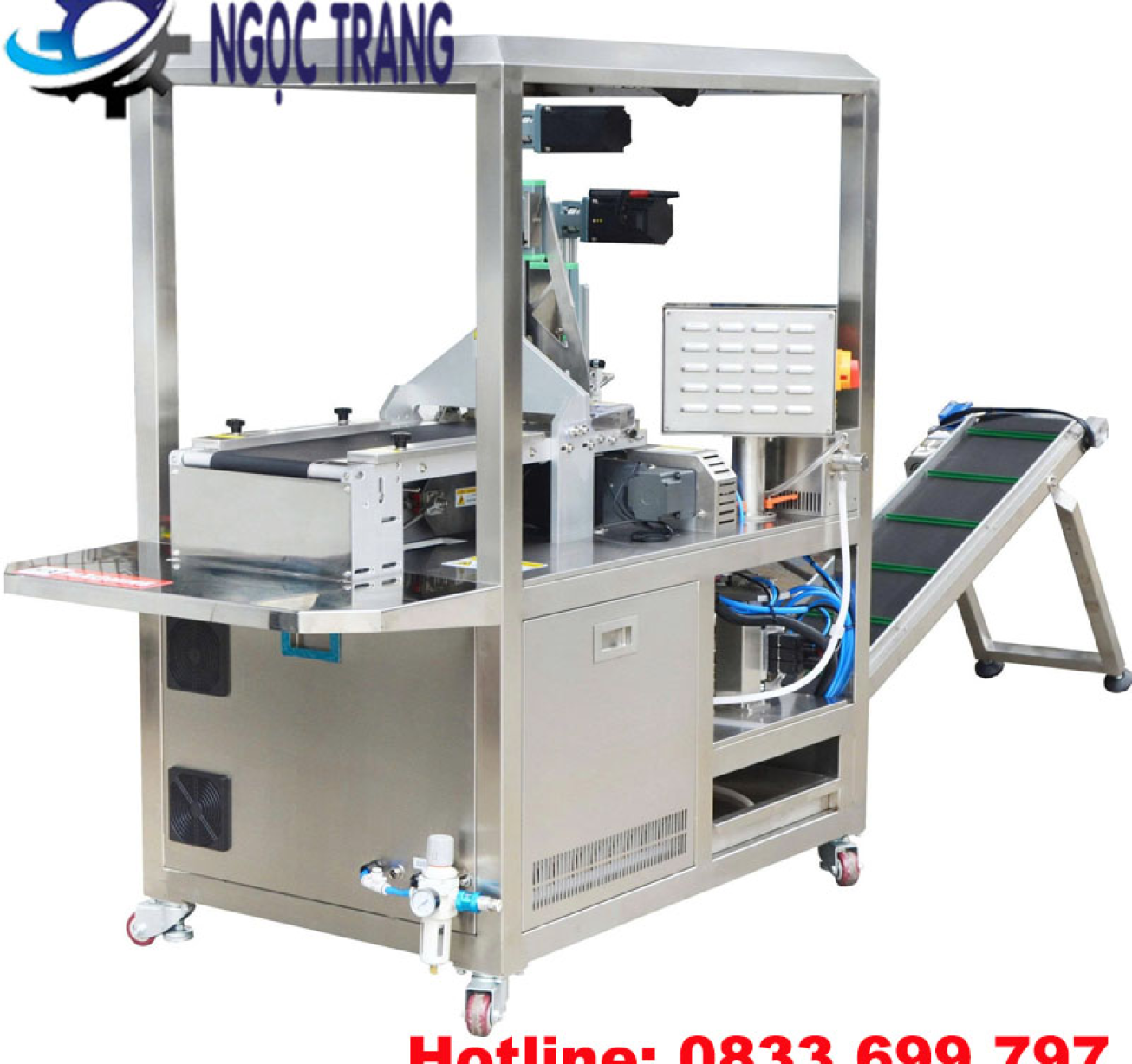 Máy gấp mặt nạ tự động - Máy sản xuất mặt nạ giấy 5 trong 1