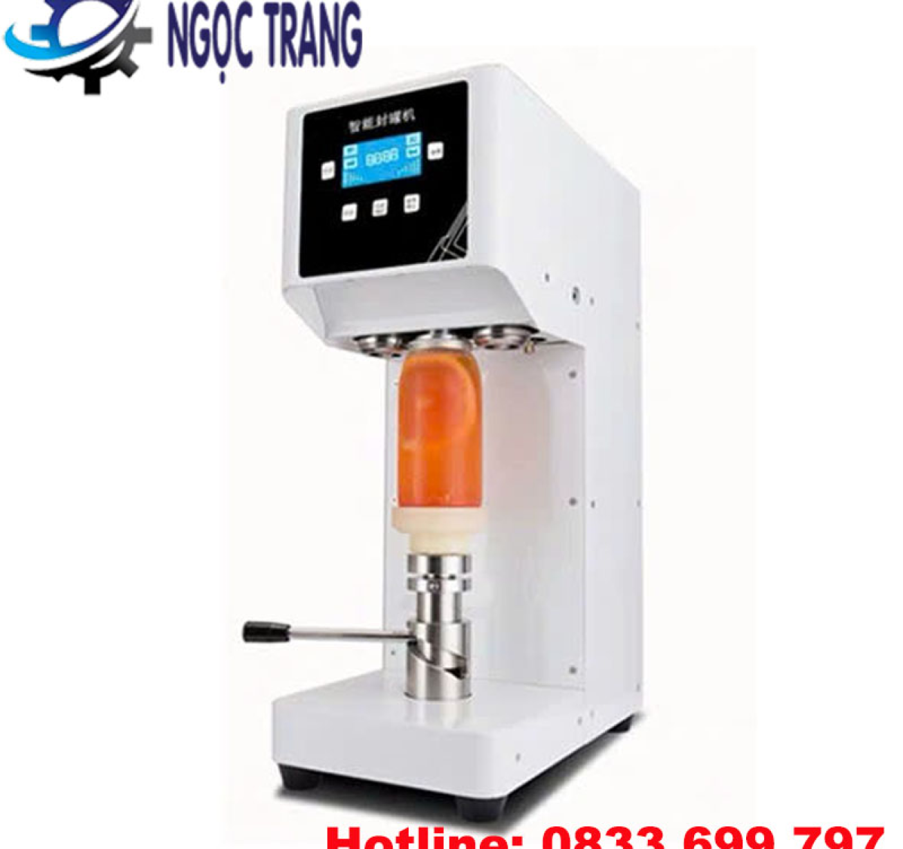 Máy viền mí lon trà sữa - Máy viền mí lon nước trái cây