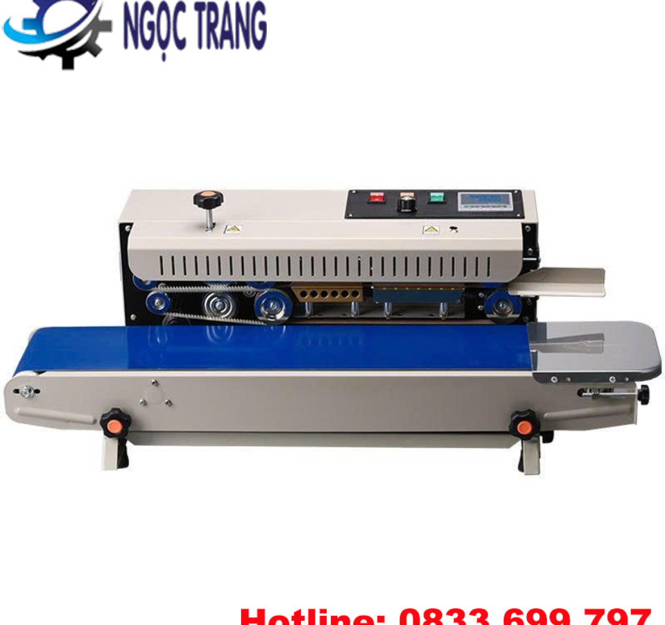 Máy hàn miệng túi dạng nằm - Máy hàn nhiệt miệng túi liên tục