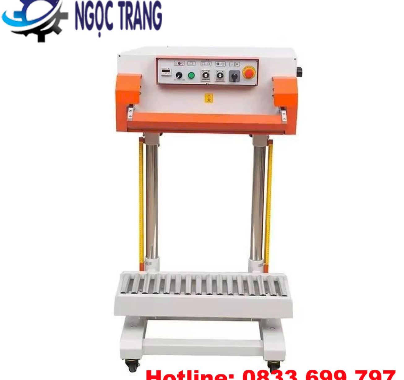 Máy hàn miệng bao gạo 5kg - Máy hàn miệng túi không liên tục