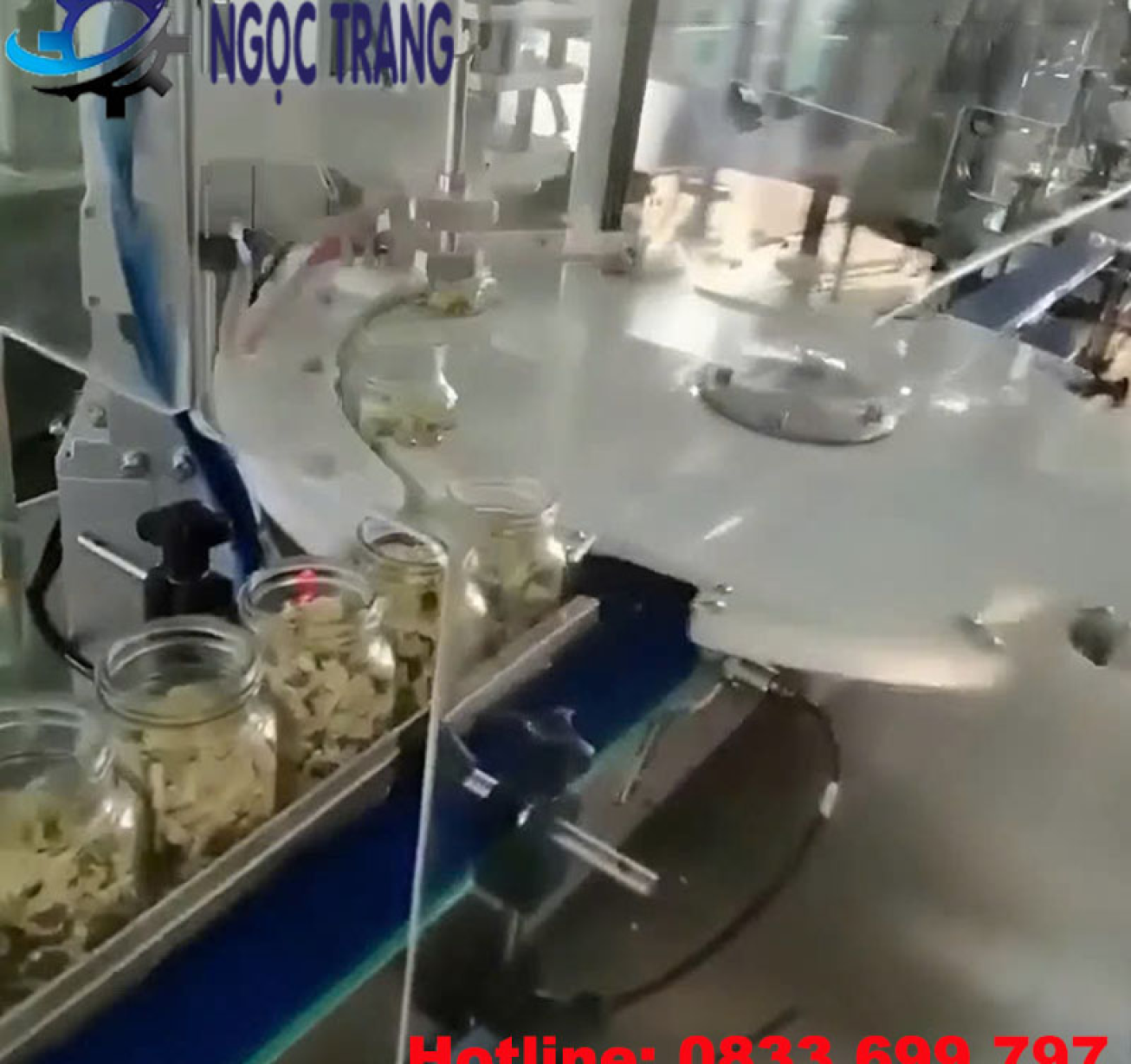 Máy seal màng nhôm tự động - Máy dán màng nhôm hũ nhựa