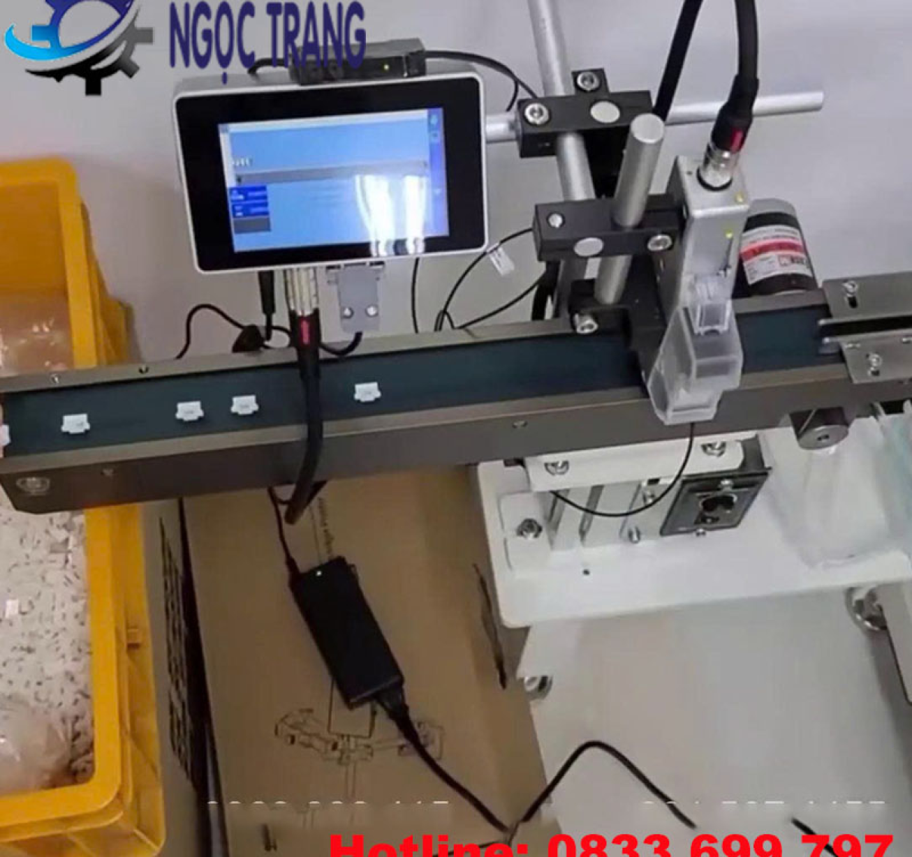 Máy in phun date tự động - Máy in phun hạn sử dụng công nghiệp