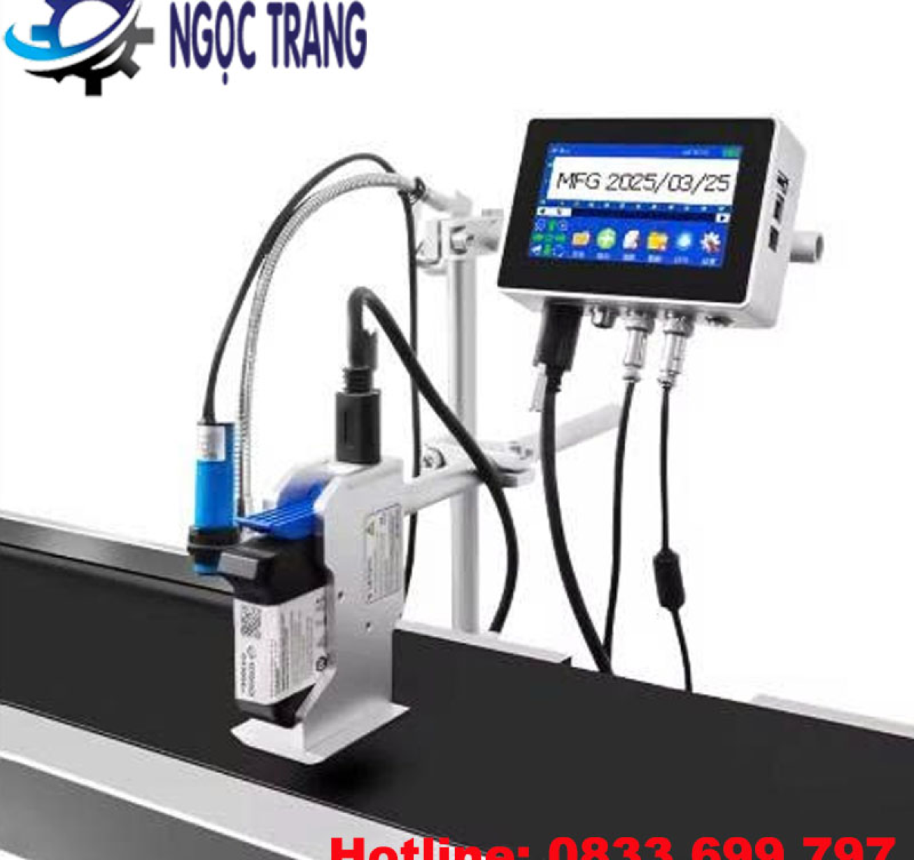 Máy in phun công nghiệp - Máy in phun date, code, mã QR