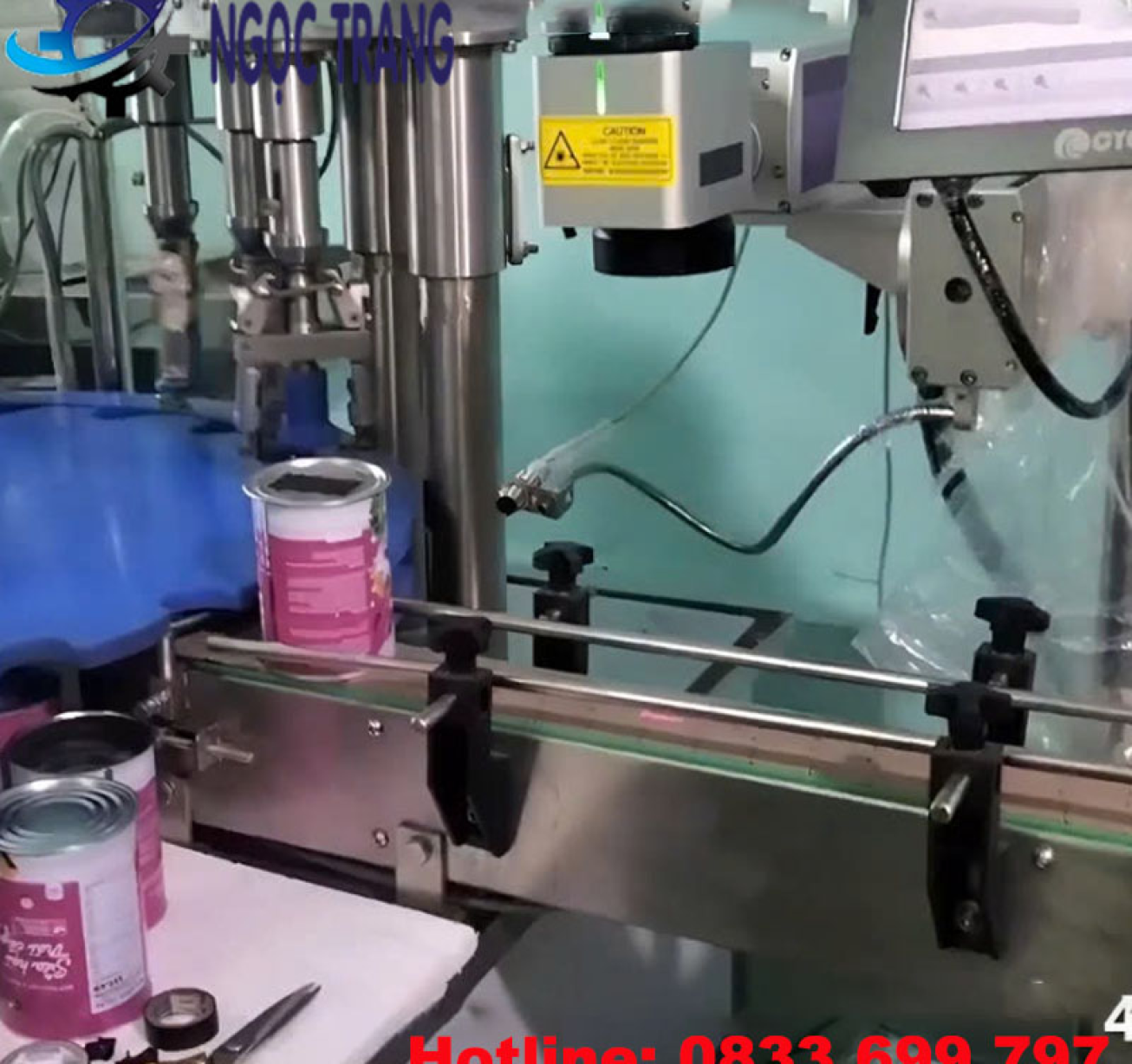 Máy in phun date bằng tia laser - Máy in phun công nghiệp