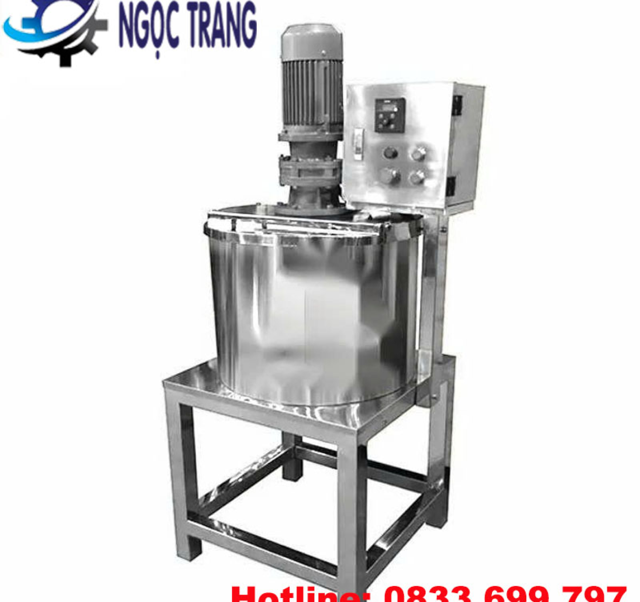 Bồn khuấy trộn nhũ hóa - Máy khuấy trộn mỹ phẩm dung tích nhỏ