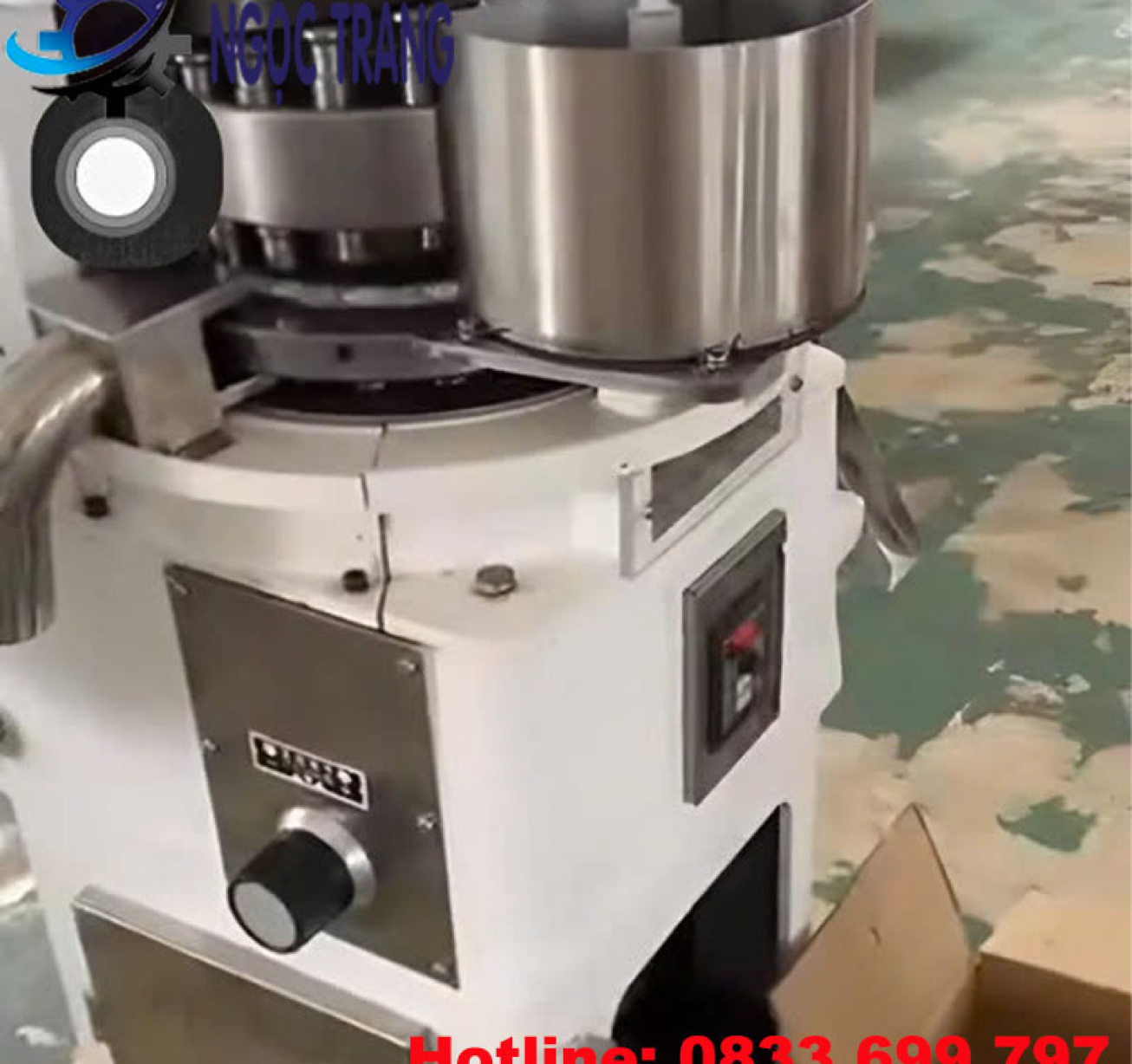 Máy dập viên nén - Máy nén viên thuốc tây, viên kẹo, viên sủi