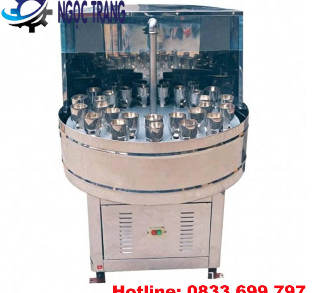 Máy rửa chai lọ - Máy súc rửa chai lọ nhựa, thủy tinh, lon
