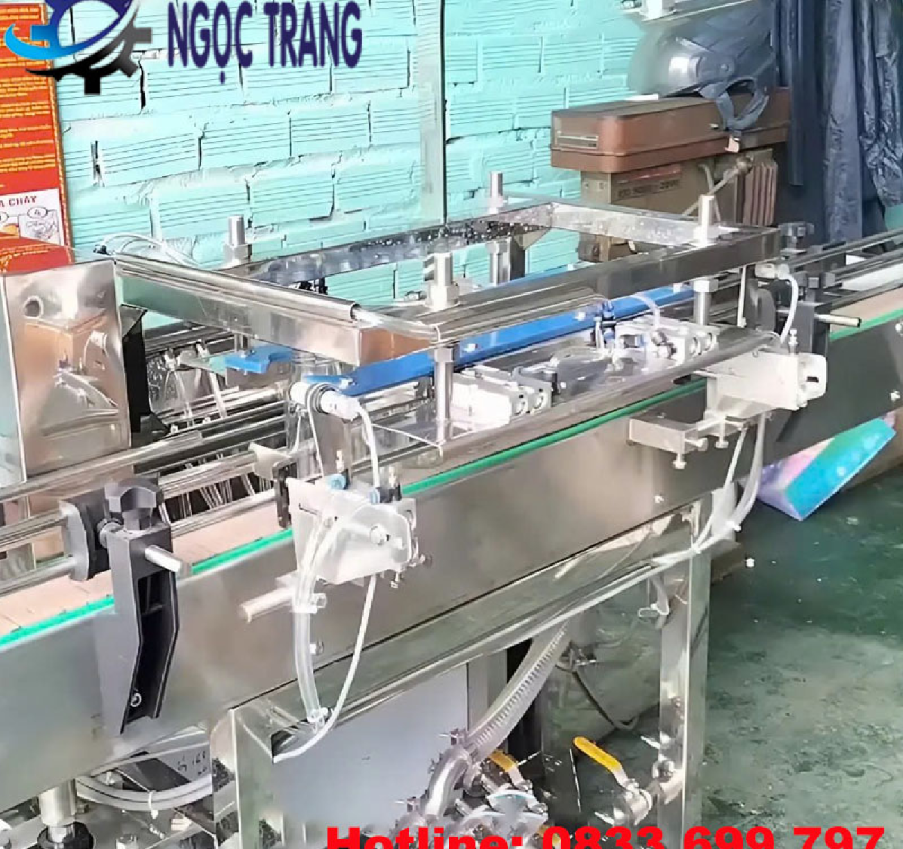 Máy rửa chai lọ tự động - Máy súc rửa chai lọ và sấy khô