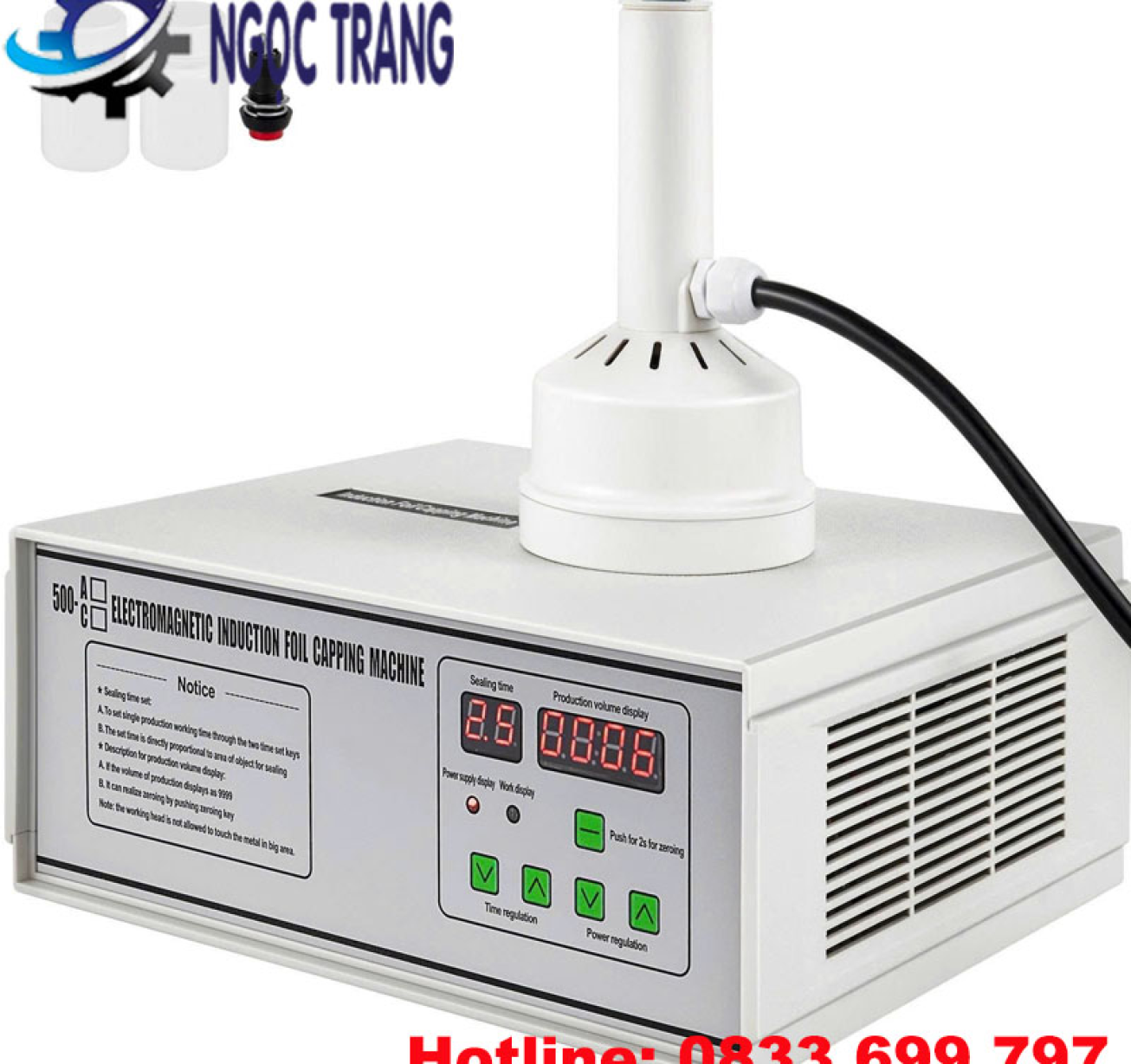 Máy seal màng nhôm cầm tay - Máy seal cầm tay nhỏ gọn, tiện lợi