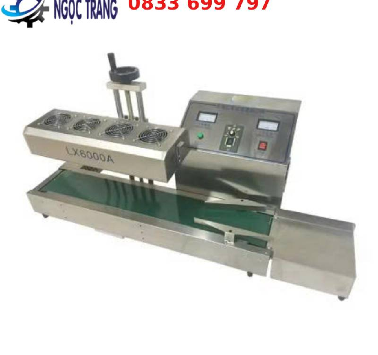 Máy seal màng nhôm - Máy dán màng nhôm chai lọ tốc độ cao