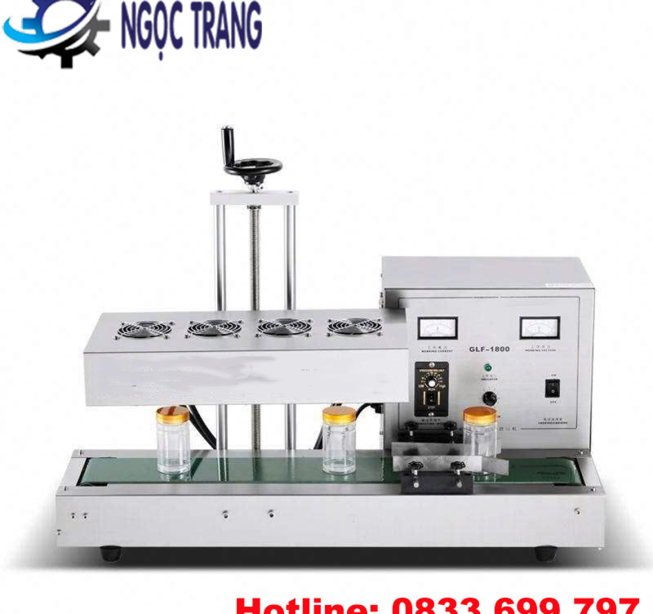 Máy ép màng seal nhôm - Máy seal màng nhôm hộ gia đình