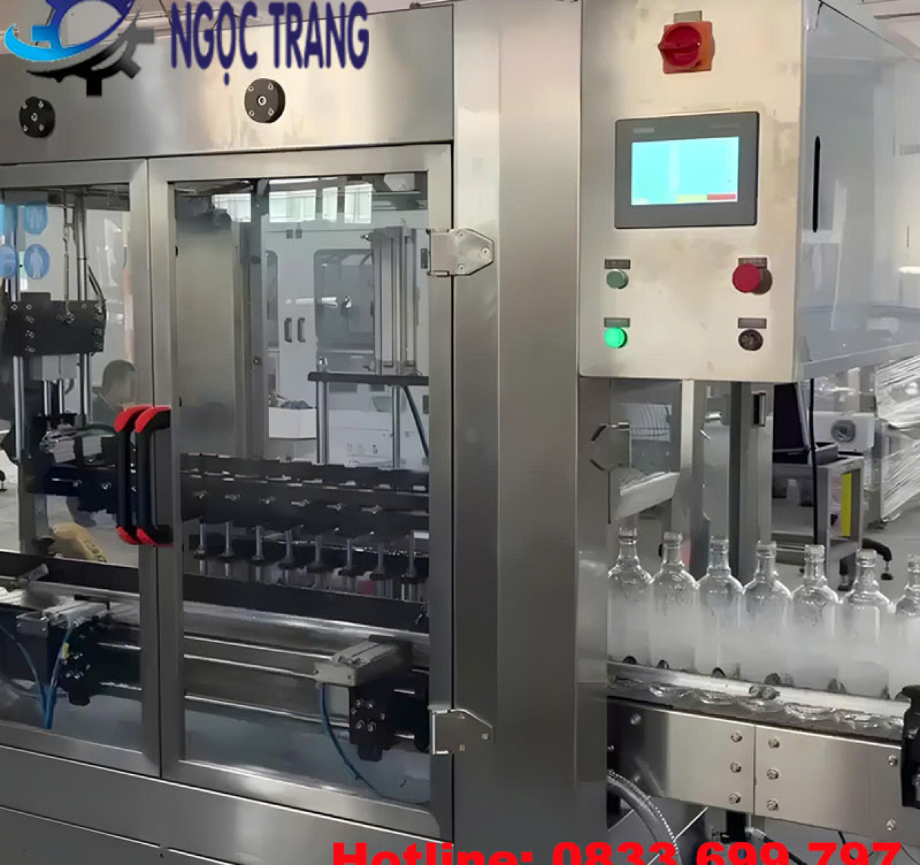 Máy súc rửa chai lọ tự động - Máy rửa chai, lọ, hũ thủy tinh