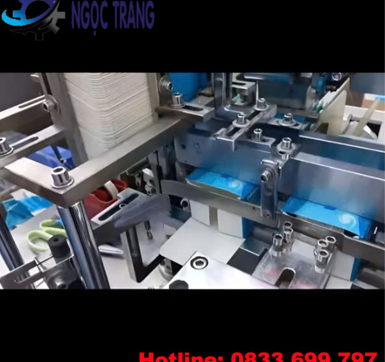 Máy gấp hộp giấy tự động - Máy xếp hộp giấy nhanh chóng
