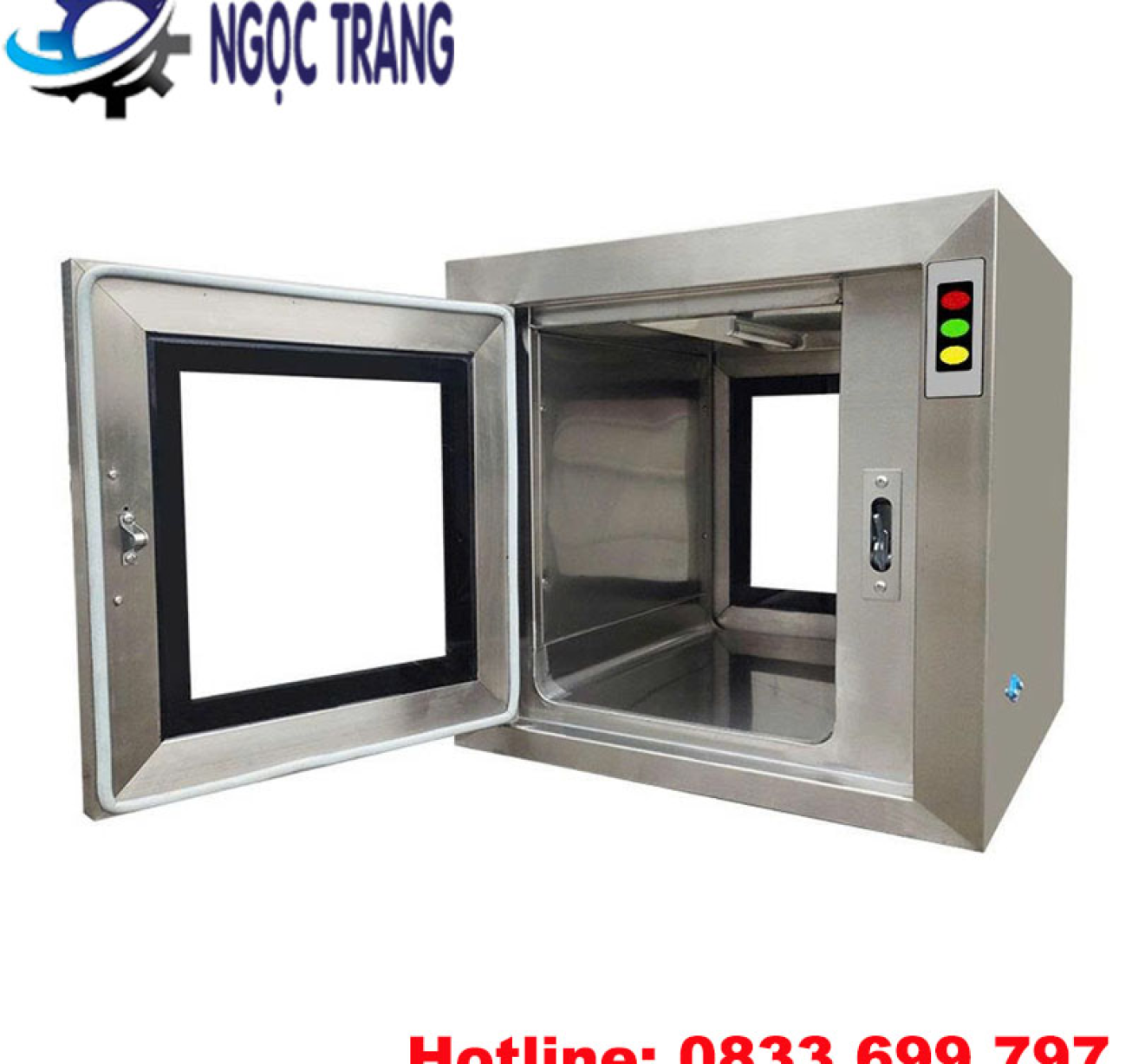 Pass box - Cửa đưa hàng phòng sạch nhỏ gọn, tiện lợi