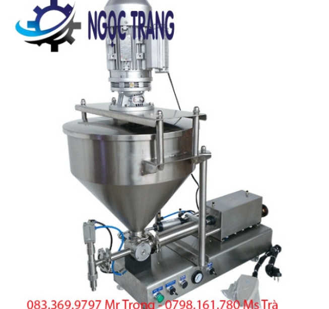 Máy chiết rót 1 bán tự động chiết dầu sơn