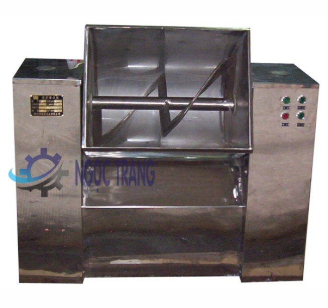 Máy trộn bột khô , gia vị , nằm ngang 200 lít