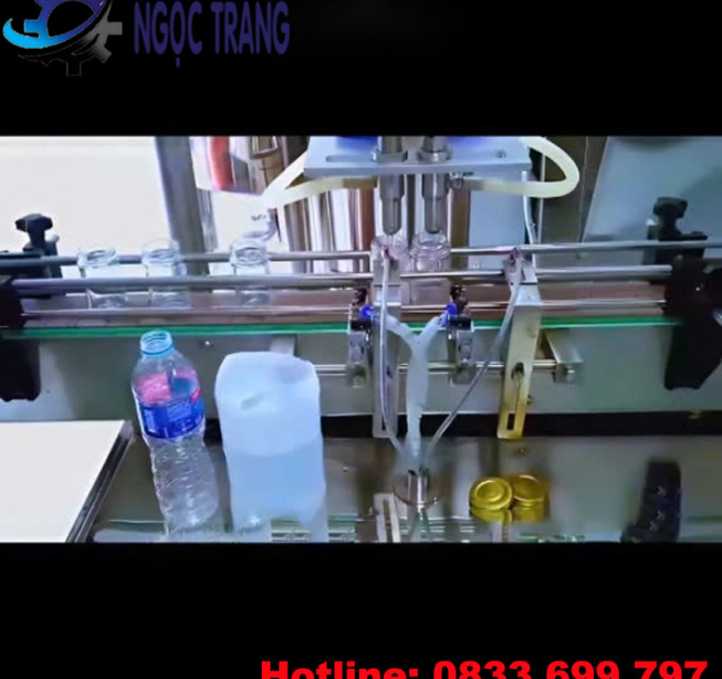 Dây chuyền chiết rót nước yến - Dây chuyền sản xuất yến hũ
