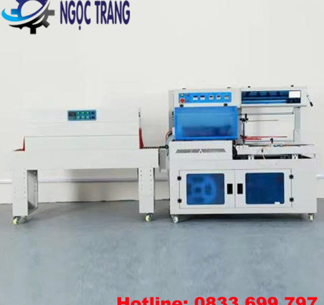 Máy cắt co màng tự động - Máy đóng gói màng co thực phẩm
