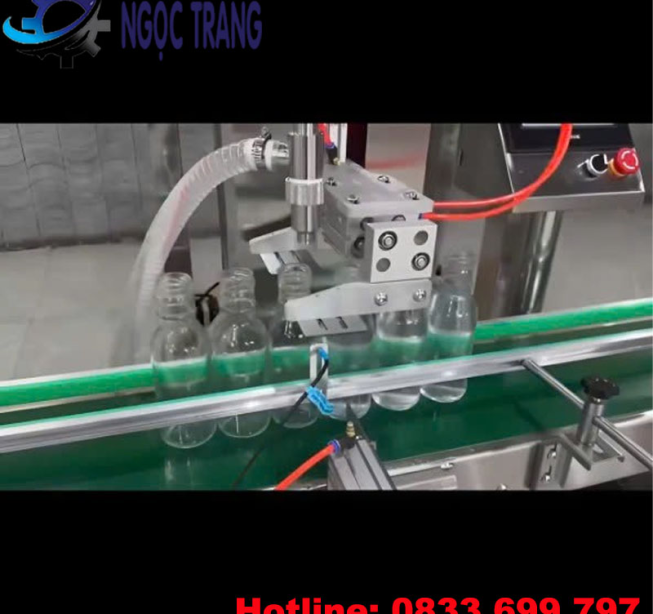 Máy chiết rót mỹ phẩm 1 vòi - Thiết bị chiết rót chính xác