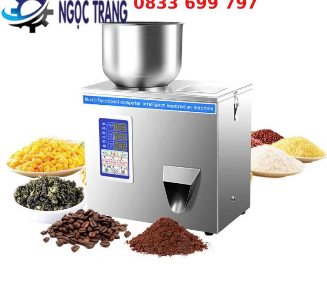 Máy chiết rót dạng bột cân định lượng - Máy chiết bột, hạt khô