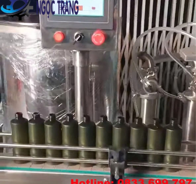Máy chiết rót tinh dầu tự động - Máy chiết rót mỹ phẩm 