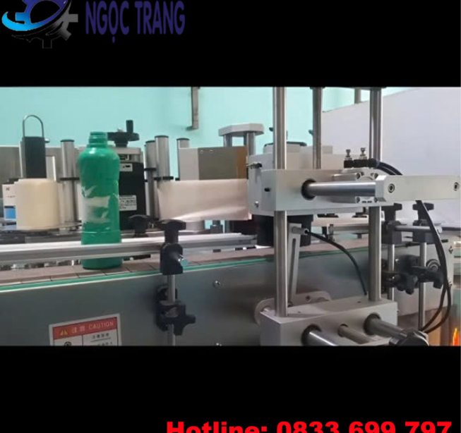 Máy dán nhãn chai tròn - Máy dán nhãn chai nhựa, thủy tinh