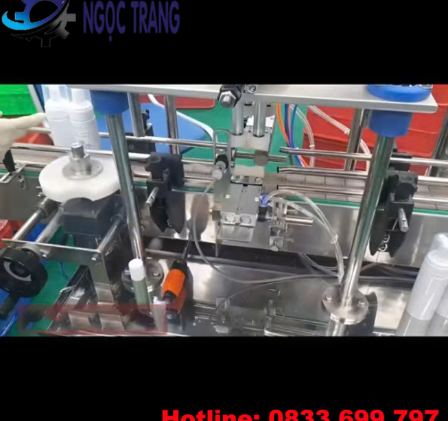 Máy đóng nắp chai lọ - Máy vặn nắp chai tự động tốc độ cao