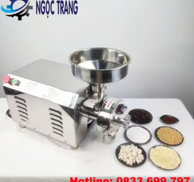 Máy nghiền bột mini - Máy nghiền bột ngũ cốc, dược liệu, thực phẩm